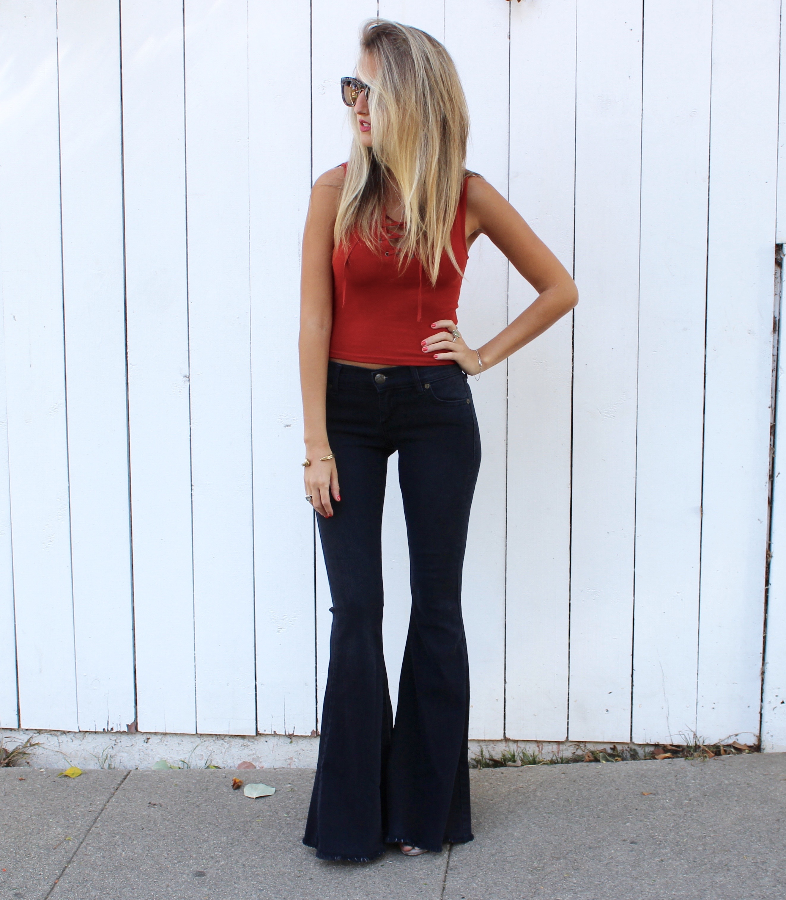 Lace-up for Flares - What tWould Kiki Wear