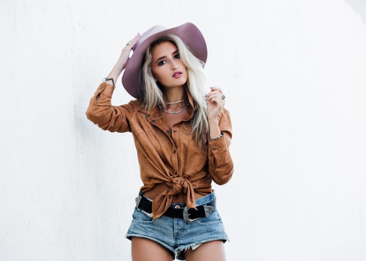 suede top 