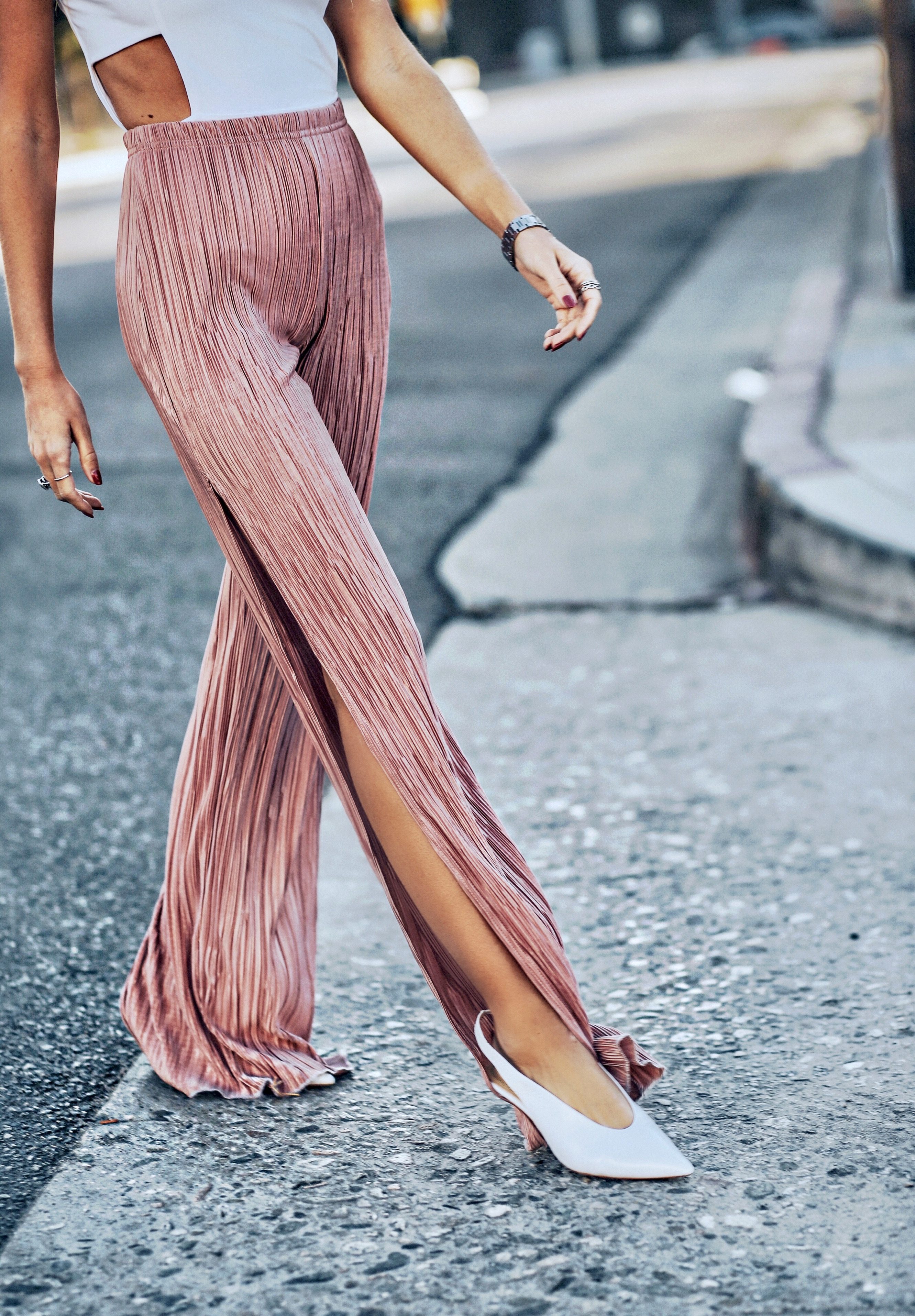 Slit Pants For Fall slit-pants-for-fall